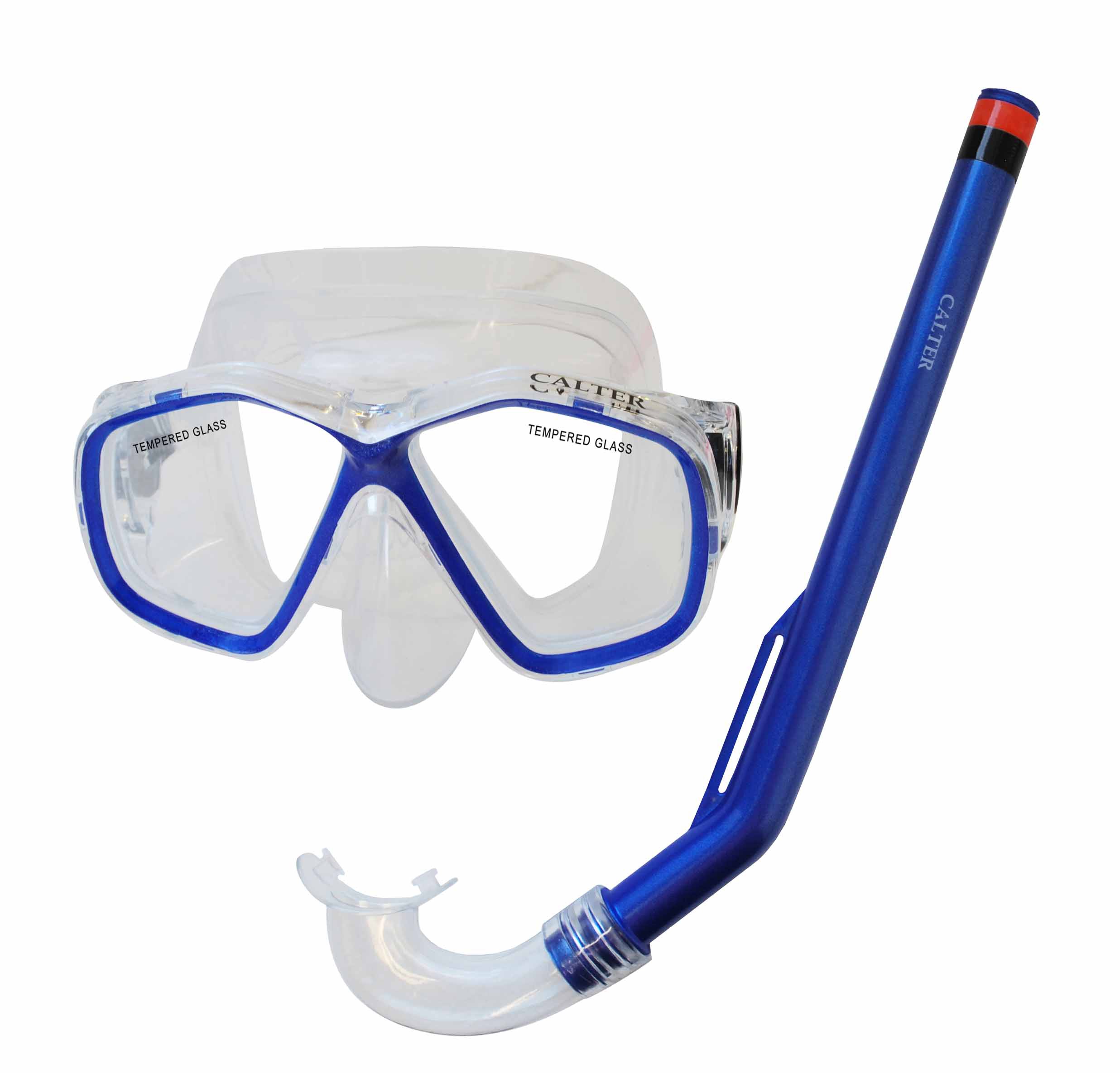 Potápačský set Calter KIDS S06 + M278 PVC, modrý